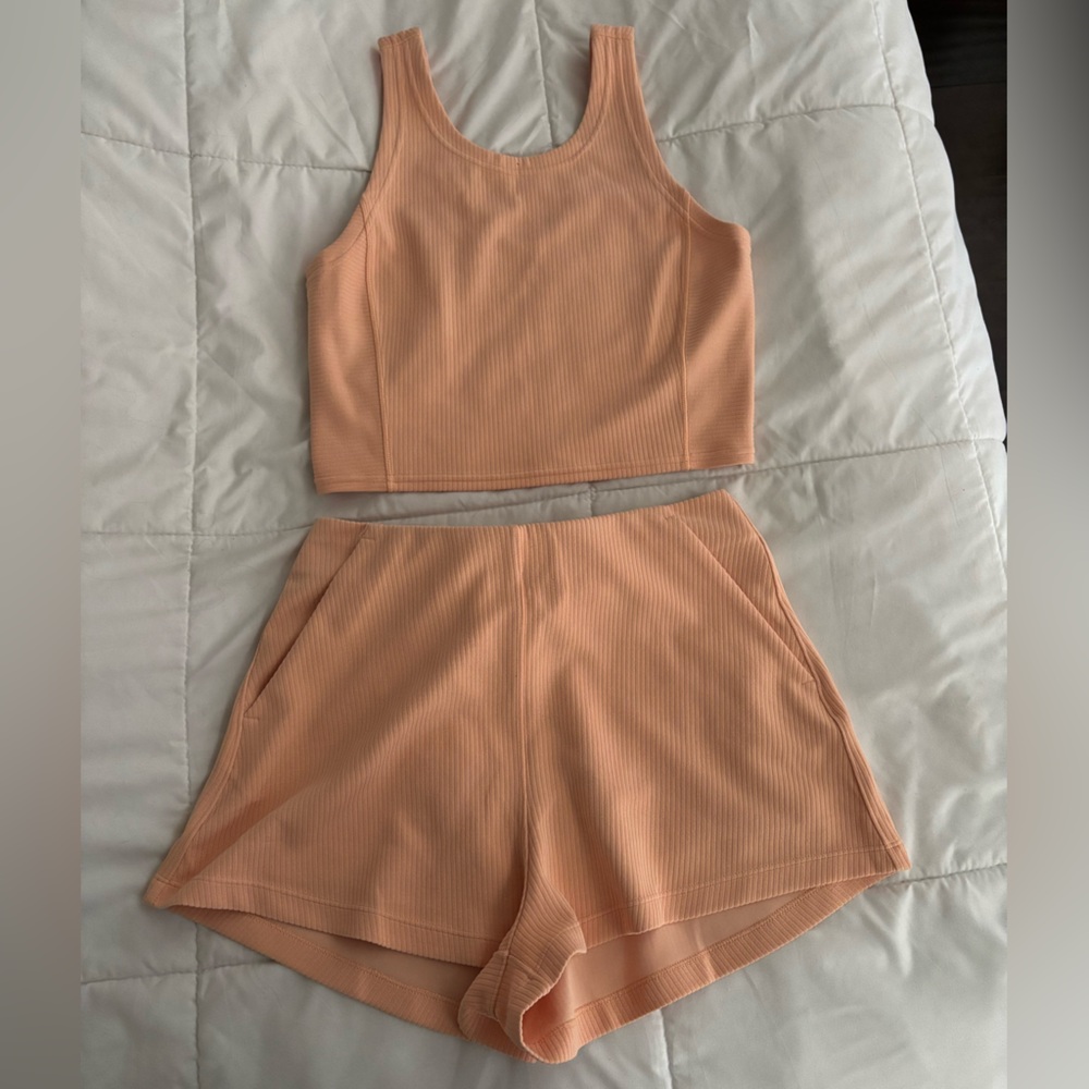 Lululemon Ribbed Softstreme High-Waist Shorts